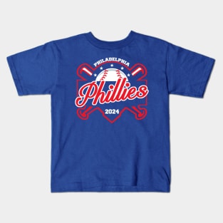 Phillies Baseball Kids T-Shirt